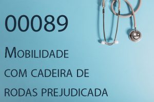 00089 Mobilidade com cadeira de rodas prejudicada