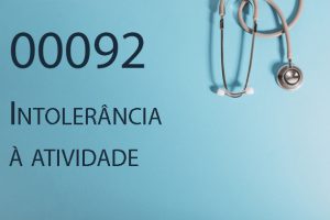 00092 Intolerância à atividade
