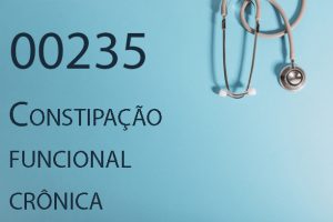 00235 Constipação funcional crônica